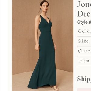 BHLDN Jones V-Neck Dress